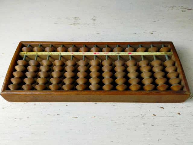Szzijia Abacus Arithmétique Soroban Portable 17 Chiffres En Mathématiques Outil D'Apprentissage