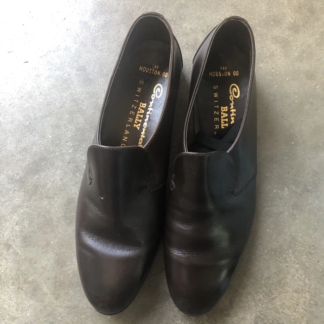 BALLY SWITZERLAND CONTINENTALS Mens Leather Loafers Grey  display picture 1