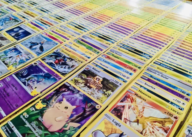 200 Pokemon Cards Bulk Lot 2x Ultra Rare V 24 Rares & Shiny Holo Amazing  Gift!