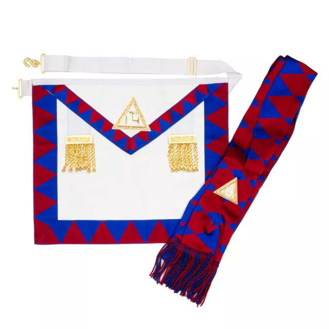 New Masonic Royal Arch Companions Apron & Sash RA Chapter Masons Regalia