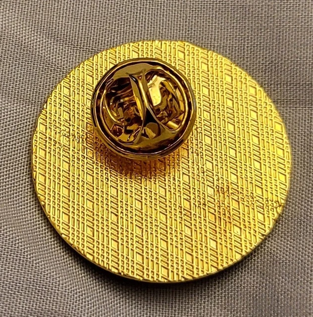 MINISTRY OF SILLY Walks Pin Badge Monty Python John Cleese Black Gold ...