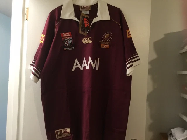 BNWT QUEENSLAND MAROONS State Of Origin Canterbury NRL Rugby