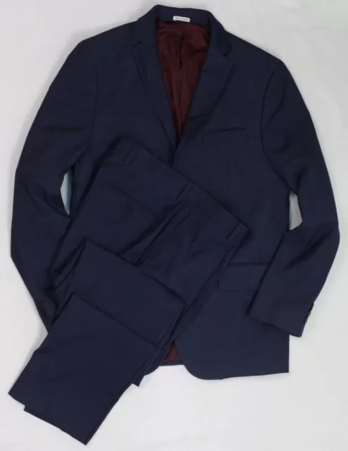 JOSEPH ABBOUD BOYS Blue Two Piece Suit 18R W28 $109.90 - PicClick