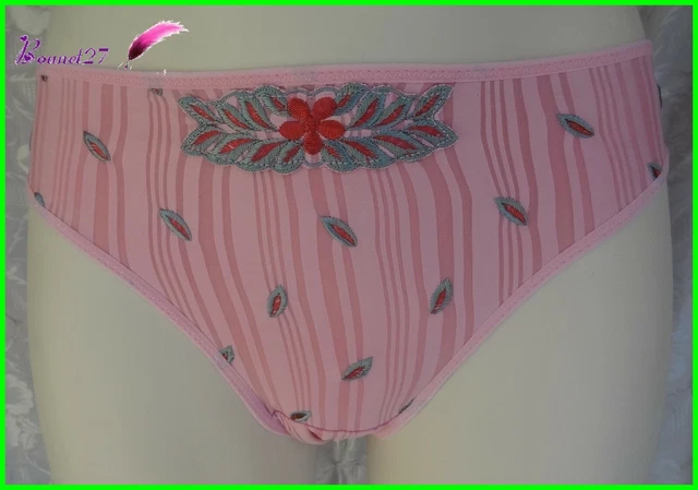 Culotte MIRIALE Taille M (40/42) Ou L (44/46) – Gris Avec Fleur – Lot AB83