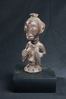 Baluba Female Statue, D.R. Congo, Central African Tribal Arts