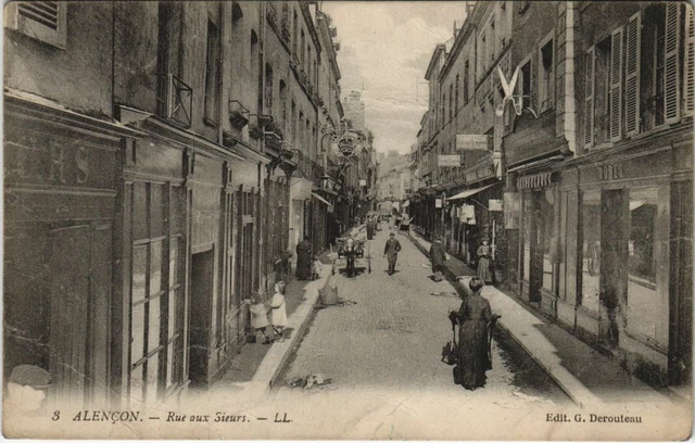 CPA ALENCON - Rue aux Sieurs (138254)