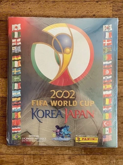 Ancien Album Panini Coupe Du Monde 2002 - Corée/Japon - Collection Stickers Football Vintage