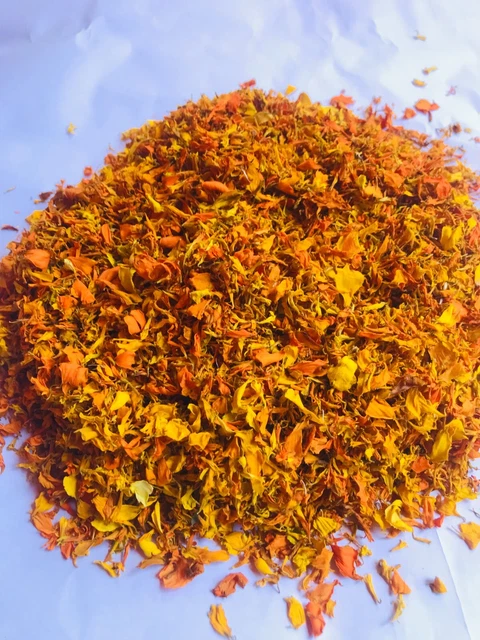 Marigold Calendula Dried Flower , 100% Organic Natural Pure Herbal Ceylon 20g