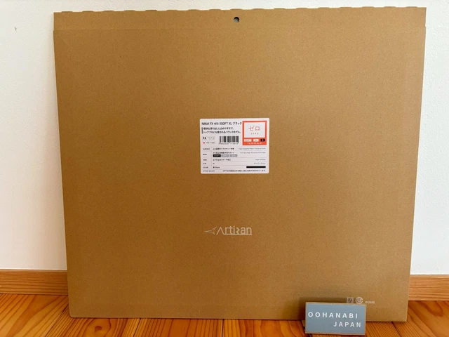 Artisan Zero FX Soft Gaming Mouse Pad - XL Size (490x420mm), Black, Cloth Surface