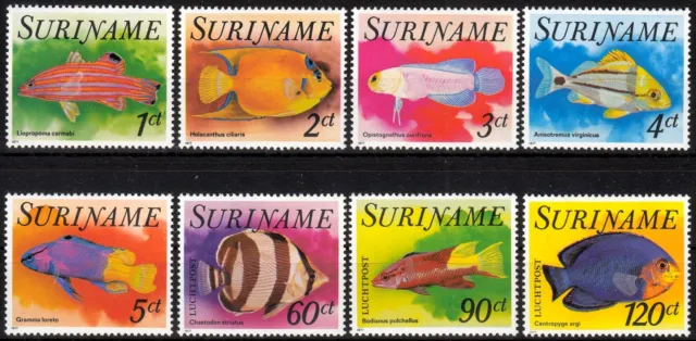 Surinam MiNr. 771/78 ** Tropenfische