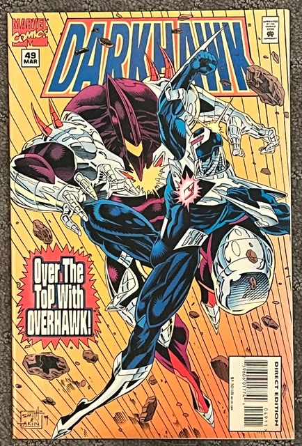 Darkhawk #49 1995 1st Overhawk NM HTF