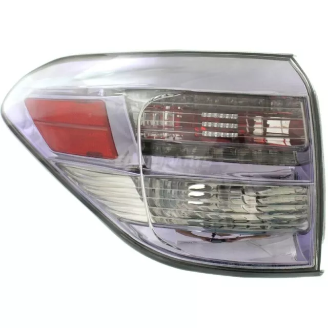 New Left Outer Tail Lamp Lens and Housing Fits 2010-2012 Lexus RX450H LX2804110