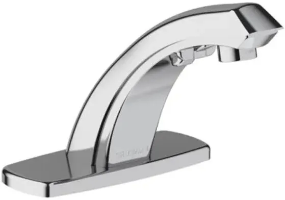 EBF187-4 0.5 GPM Battery Sensor Faucet in Polished Chrome
