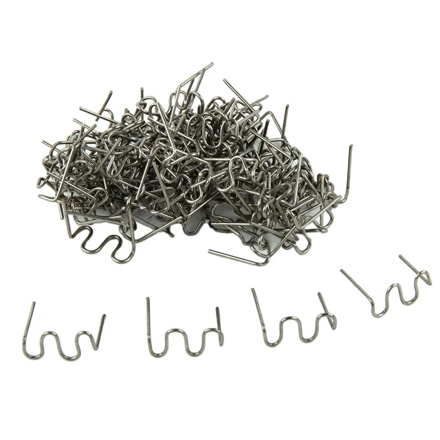 Staples Wave Hot Staples Riparazione Carrello in plastica Strumento Argento Pretagliato Portatile