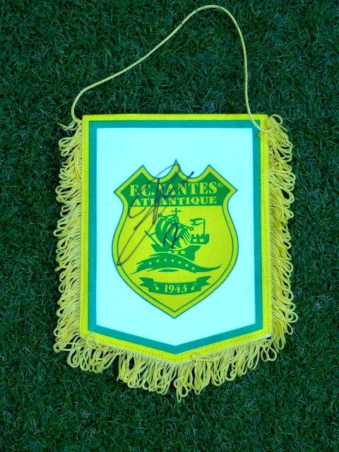 Fanion Football FCNA FCN CLUB NANTES ATLANTIQUE ancien vintage