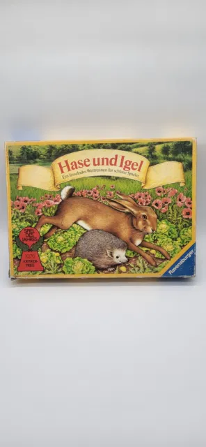 Hase und Igel Ravensburger Spiele 1978 Wettrennen Vintage