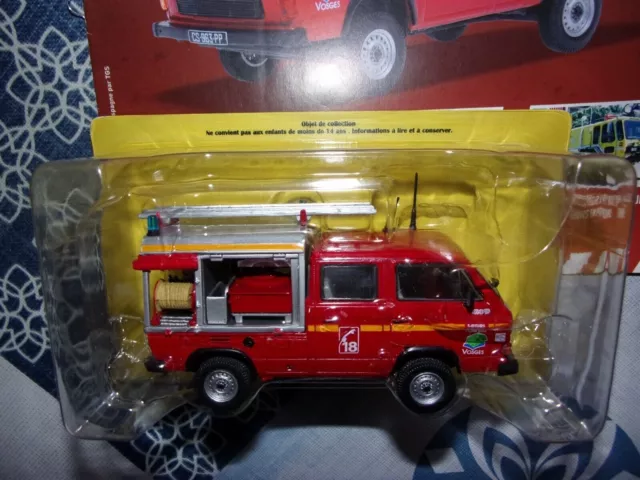 VW Volkswagen T3 Synchro VPI Picot Pompier Camion Bomberos Fire Truck 1:43
