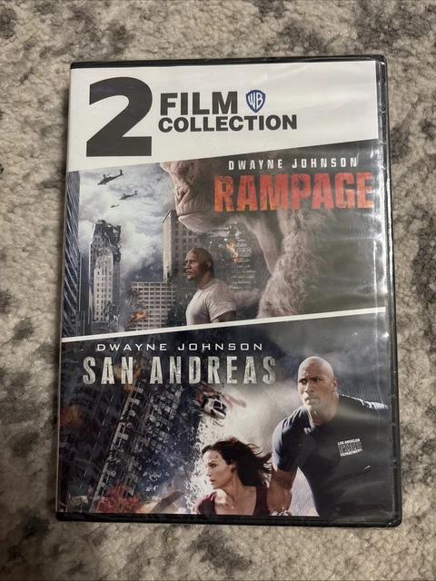 RAMPAGE SAN Andreas Film Collection DVD *NEW* Dwayne Johnson