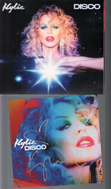 Kylie Minogue Disco CD Europe BMG 2020 in gatefold card sleeve with signed