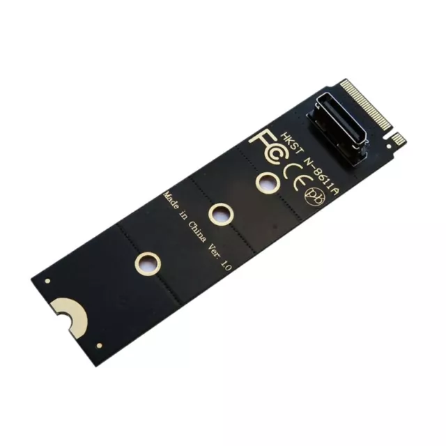 M.2 to SFF8611 Adapter Card Seamless M.2 to Slim SFF8612 SFF 8611 Converter Card