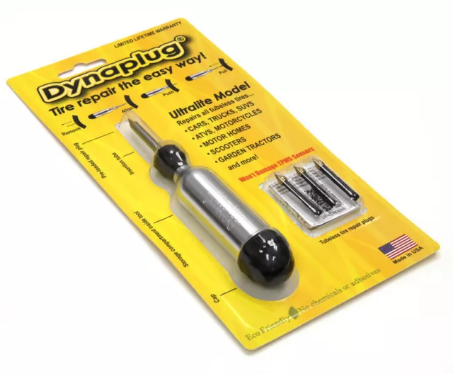 Dynaplug Ultralite - Tubeless Tyre Repair Kit for Motorcycle Scooter ATV Cars