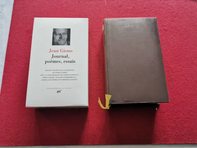 Jean Giono journal, poèmes, essais . la pléiade . 1995
