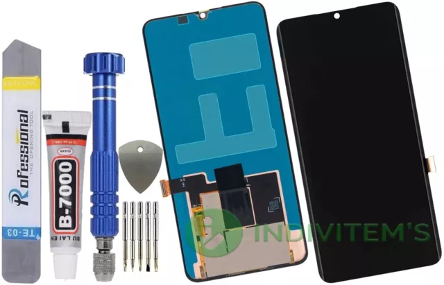 Pour Xiaomi Mi Note 10 / 10 Lite Display LCD + Écran tactile Noir