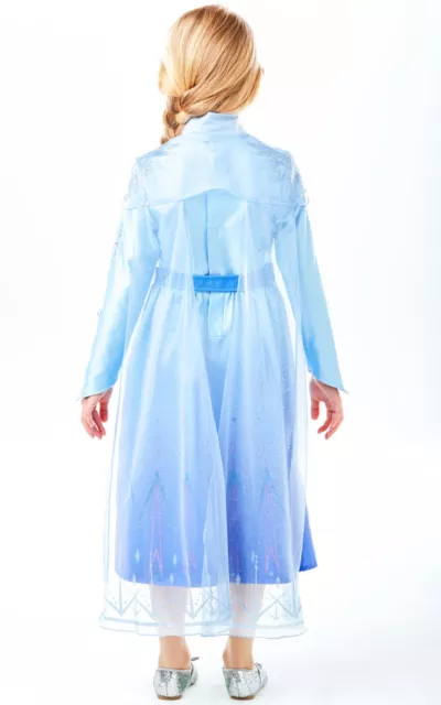 Rubie's Disney Frozen II Premium Elsa Travel Dress 5-6 Years Fancy Dress- New 2