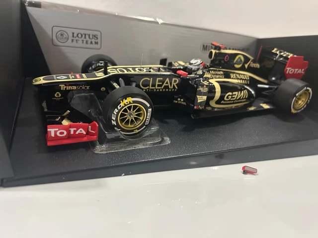 Miniature F1 Minichamps 1/43 – Lotus Renault De Romain Grosjean – Saison 2014