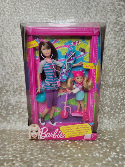 Barbie, Skipper and Chelsea, Sisters Skateboard, Dolls, 2010,