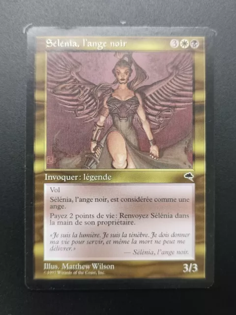 CARTE MTG Magic The Gathering : SELENIA L ANGE NOIR (FR) EXL