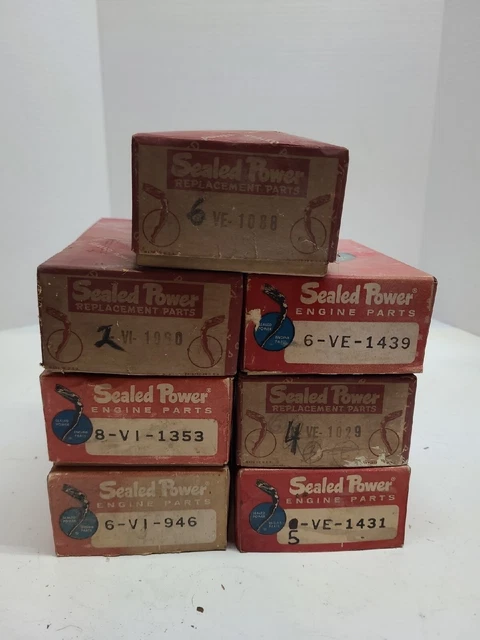 Lot NOS Sealed Power Valves Lot