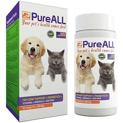 All-In-One Probiotics; Dogs & Cats; Hip Joint Pain Relief, Digestive, Vitamins