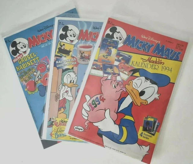 Micky Maus Jahrgang 1994 ~ Heft 1 - 52 mit allen Beilagen ~ zur Auswahl