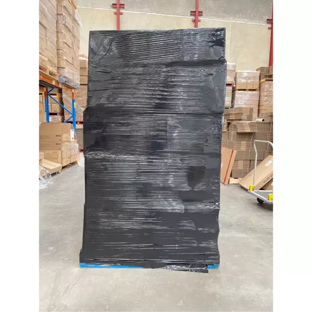 2x Black Hand Stretch Film 500mm 25U for Pallet Carton Shrink Wrap 3