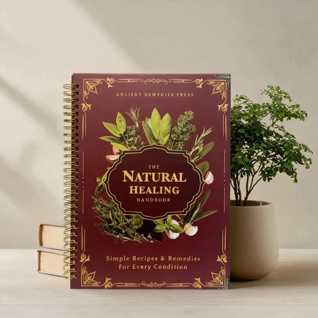 The Natural Handbook Bound For Herbal Remedies And Natural Recipes By Ancient eB