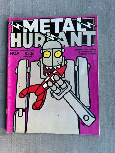 Métal Hurlant N°9 Septembre 1976 En Bon État / Très Bon État