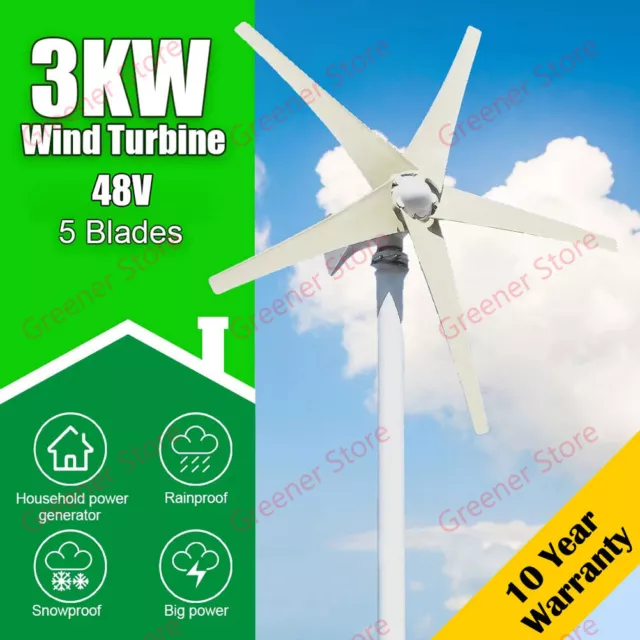 2000 W vertikale Achse Windturbine 48 V Generator für alternative