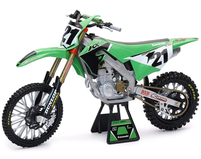 KAWASAKI 450 KX #21 Janson ANDERSON, NEW49733, échelle 1/6, NEWRAY