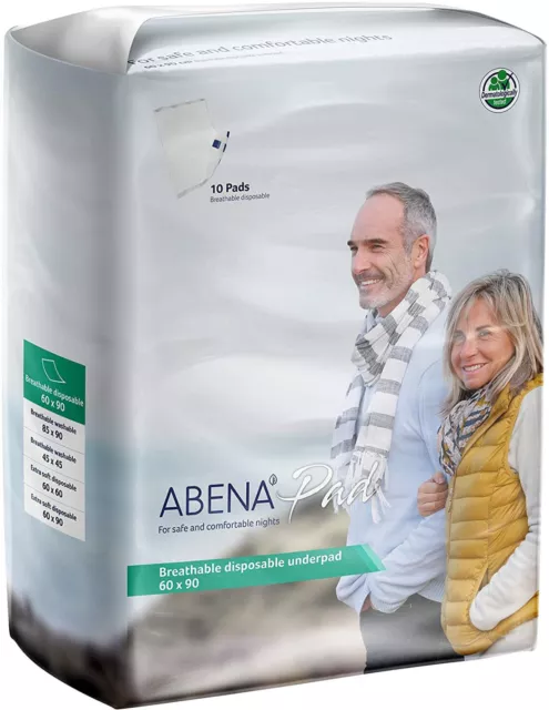 Abena Abri-Soft Eco Traverse Absorbentes para Incontinencia, 60x90 CM 10pz