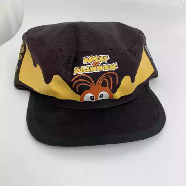 Vintage 1993 Taco Bell Rocky And Bullwinkle Painters Hat Promo Cartoon USA