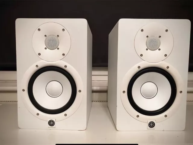 Yamaha HS7WH Studio Monitor Speakers White - Used