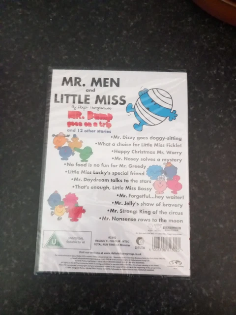 MR MEN AND Little Miss: Mr. Bump Goes on a Trip. Mr Men DVD, New ...