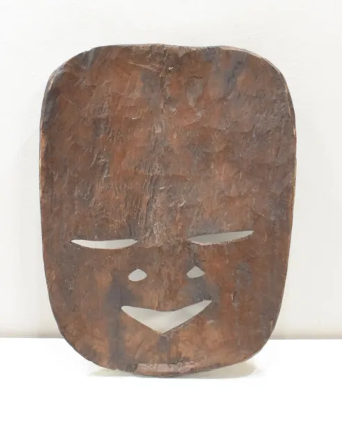 African Mask Ebony Carved Malawi Mask 2