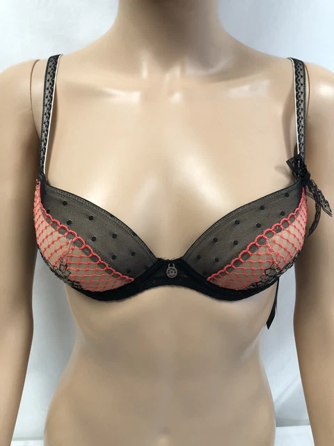 Soutien-gorge Balconnet BARBARA Paris - Taille 85C (32C US) - Blanc - Neuf Avec étiquettes - Fabriqué En France