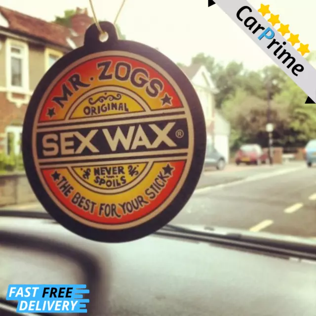 Sex Wax Car Air Fresheners Hanging Type Air Diffuser Car Scented Fragrance Smell