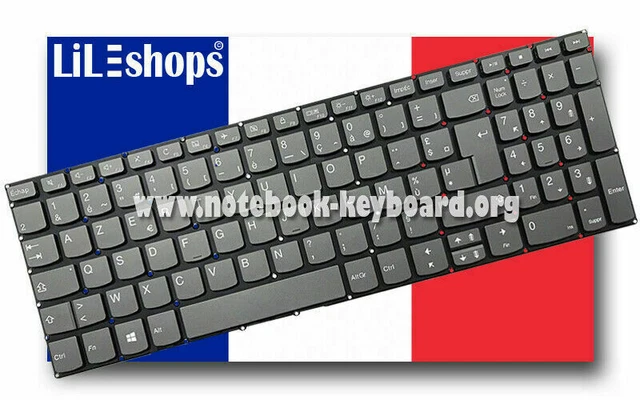 Clavier Français AZERTY Original Pour Lenovo Ideapad 3-15IIL05 81WE 81YK - Neuf