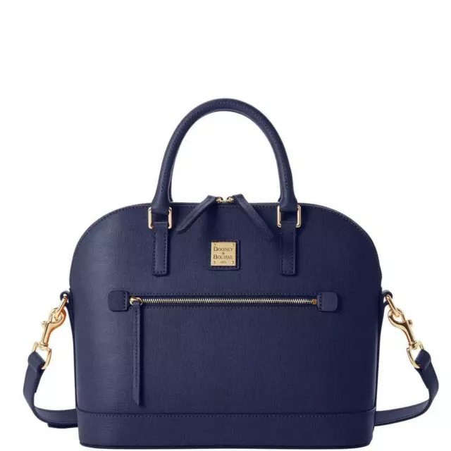 Dooney & bourke saffiano naomi best sale satchel