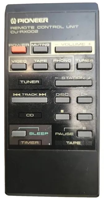 Pioneer CU-RX002 Remote