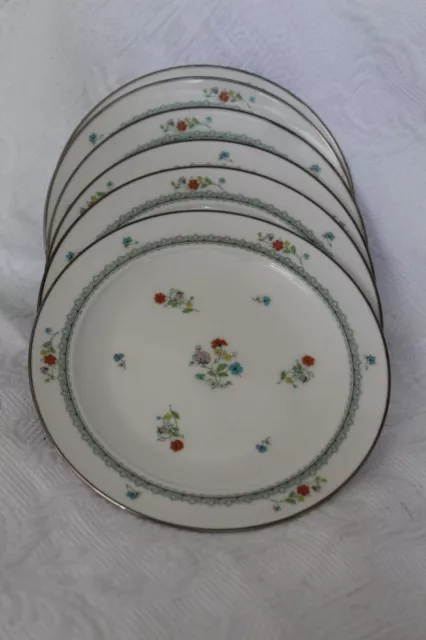 Noritake Brittany Ivory China  Set of 6 - 6" Bread Plates